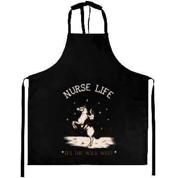 Discover Nurse Life It's The Wild West Aprons