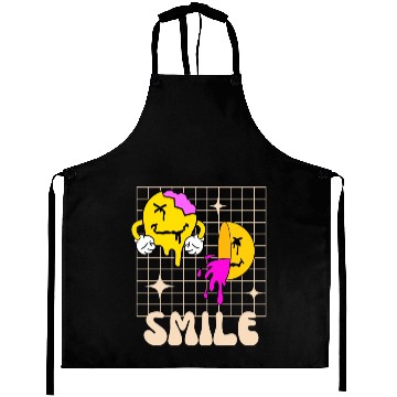 Discover Yellow Smiles Aprons
