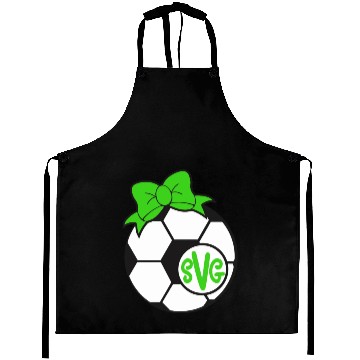 Discover Soccer Monogram Aprons