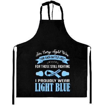 Discover I Proudly Wear Light Blue Prostate Cancer Aprons