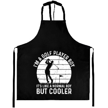Discover I'm A Golf Player Boy - Golfer Boys Aprons