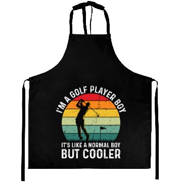 Discover I'm A Golf Player Boy - Golfer Golfing Boys Aprons