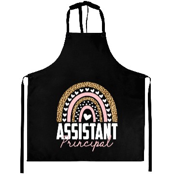Discover Assistant Principal Rainbow Funny Job Title School Aprons