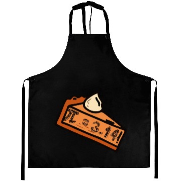 Discover Cute Pie Pi Symbol For Pi Day Aprons