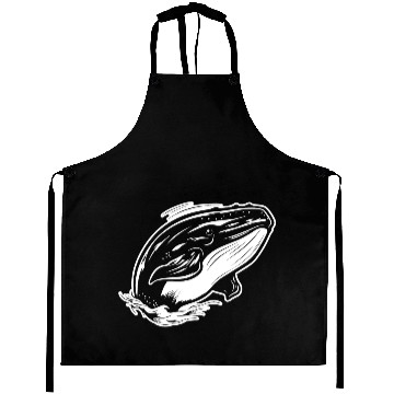 Discover Whale Ocean Marine Aprons
