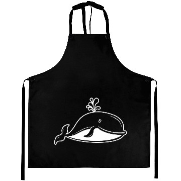 Discover Whale Ocean Marine Aprons