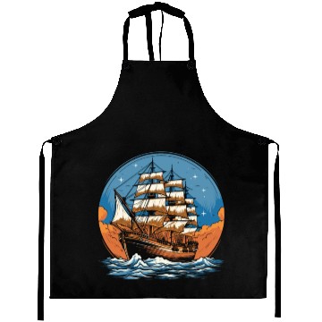Discover Columbus Day 1492 Aprons