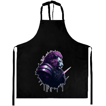 Discover Space Lion bust Aprons