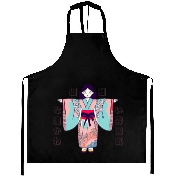 Discover Kimono Kawaii Adorable Aprons