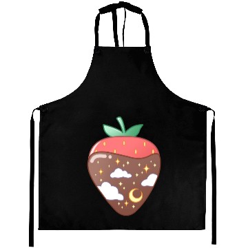 Discover Dark Chocolate Strawberry Aprons