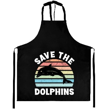Discover Save The Dolphins Aprons