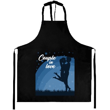 Discover Couple in love Aprons
