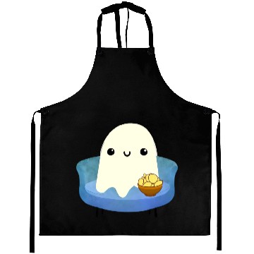 Discover Couch Potato Ghost With Potato Chips Aprons