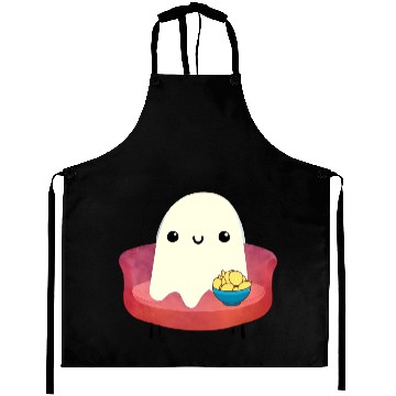 Discover Couch Potato Ghost With Potato Chips Aprons