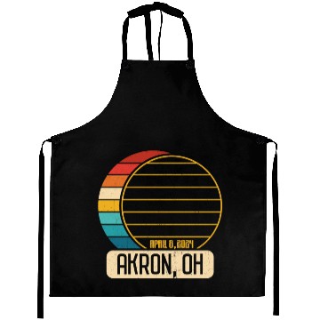 Discover Total Solar Eclipse Ohio Akron April 28 2024Akron Aprons