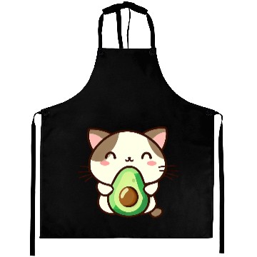 Discover Cat with avocado Aprons