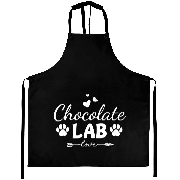 Discover Chocolate Lab Love Aprons