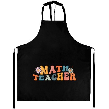Discover Groovy Math Teacher Mathematics Mathematician Aprons