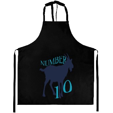 Discover Number 10 Mesmerizing GOAT Tribute Aprons