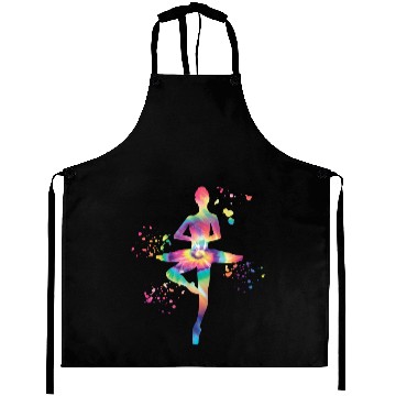 Discover Ballet Dancer Colorsplash Ballerina Aprons