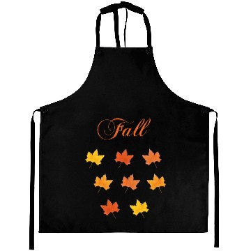 Discover Fall Maple Leaves Aprons