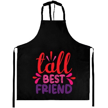 Discover Tall and True Best Friend Design Aprons
