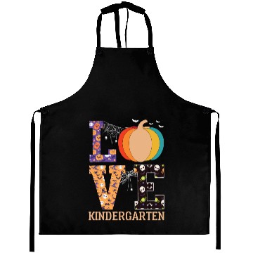 Discover Love Pumpkin Candy Corn Halloween Love Costume Men Aprons