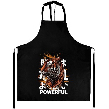 Discover Powerful of tiger: Unique Ai tiger design Aprons