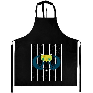 Discover Funny Aprons - I LOVE YOU