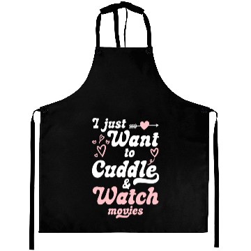 Discover Snuggling Heart Sweet Girlfriend Aprons