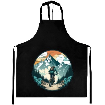 Discover Biker in the mountains Aprons
