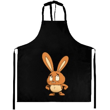 Discover angry bunny Aprons