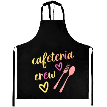 Discover Cafeteria Crew Lunch Lady Retro Vintage School Aprons