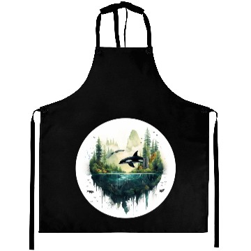 Discover Orca SeaScape Aprons