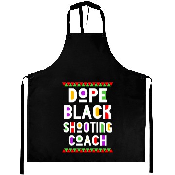 Discover Dope Black Shooting Coach Aprons