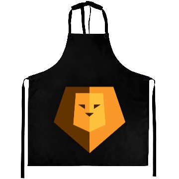 Discover Lion Face Aprons