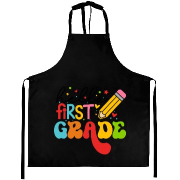 Discover Back To School - Hello First Grade Aprons