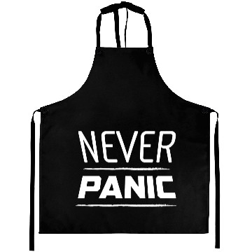 Discover Never Panic Love Jesus Christian Christmas Aprons