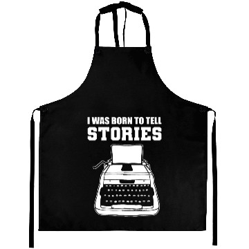 Discover Tell stories Poet or writer Gift Aprons
