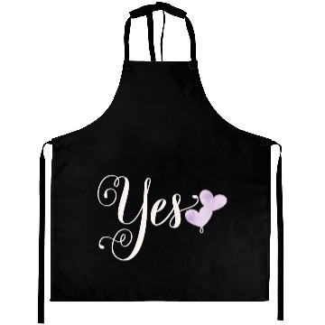 Discover Yes Statement Say Yes To Your Love Aprons