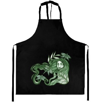 Discover Dragonfly Goddess In Green Aprons