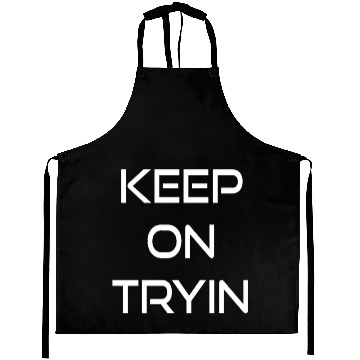 Discover Keep Trying Motivational Gym Workout Aprons