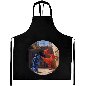Discover Black Magic Apprentice - Surreal painting Aprons