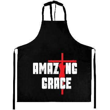Discover Amazing Grace Love Jesus Christian Christmas Aprons