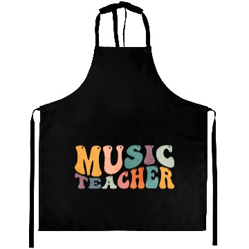 Discover Groovy Music Teacher Musician Teaching Aprons