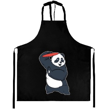 Discover Panda Frisbee Nature Person Gift Aprons
