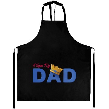 Discover I Love My Dad Aprons