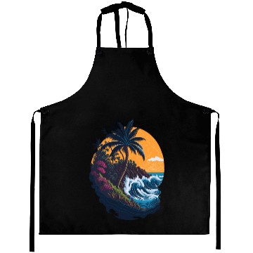 Discover Summer's Paradise Aprons