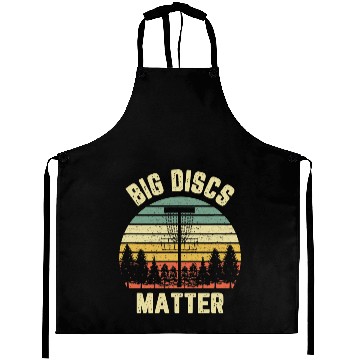 Discover Disc Golf Aprons Funny Big Discs Matter Retro Disc