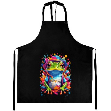 Discover Vibrant Frog Aprons